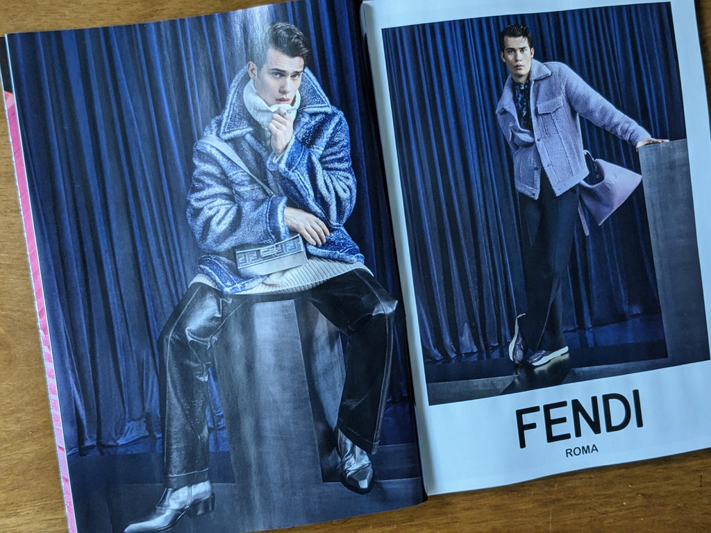 British GQ magazine Dec 2023 NICHOLAS GALITZINE