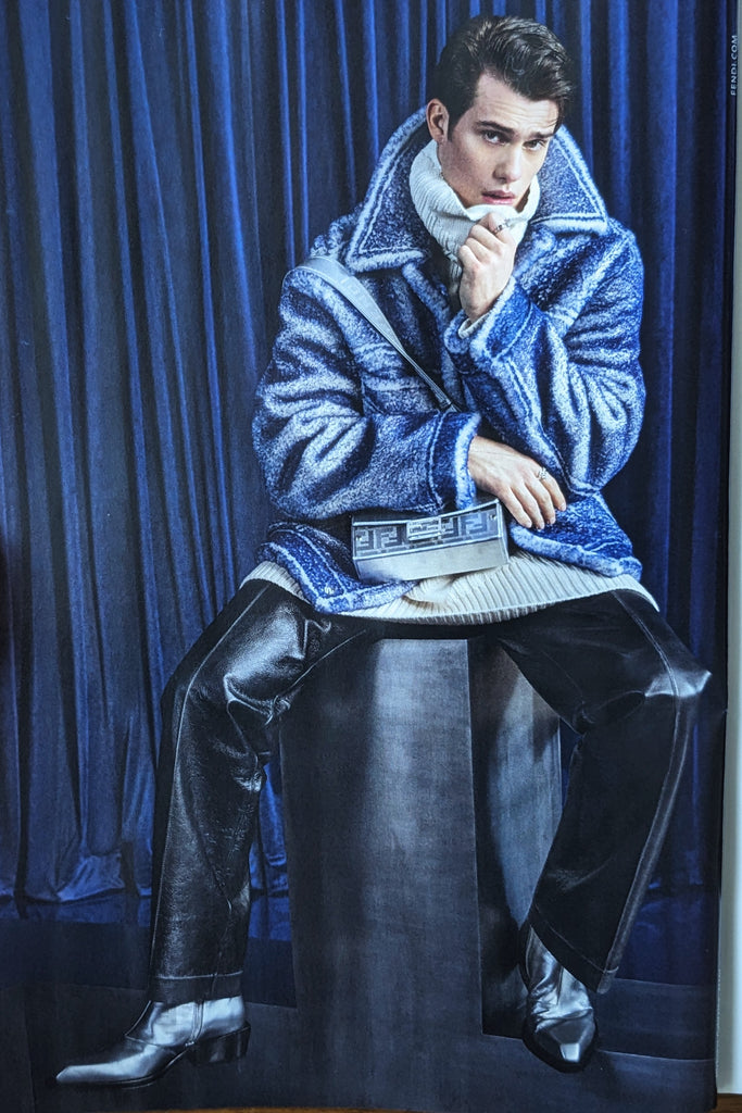 British GQ magazine Dec 2023 NICHOLAS GALITZINE