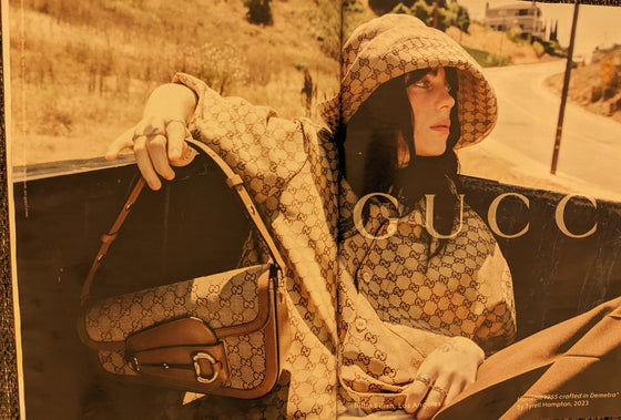 STYLE magazine 10th December 2023 Billie Eilish for Gucci