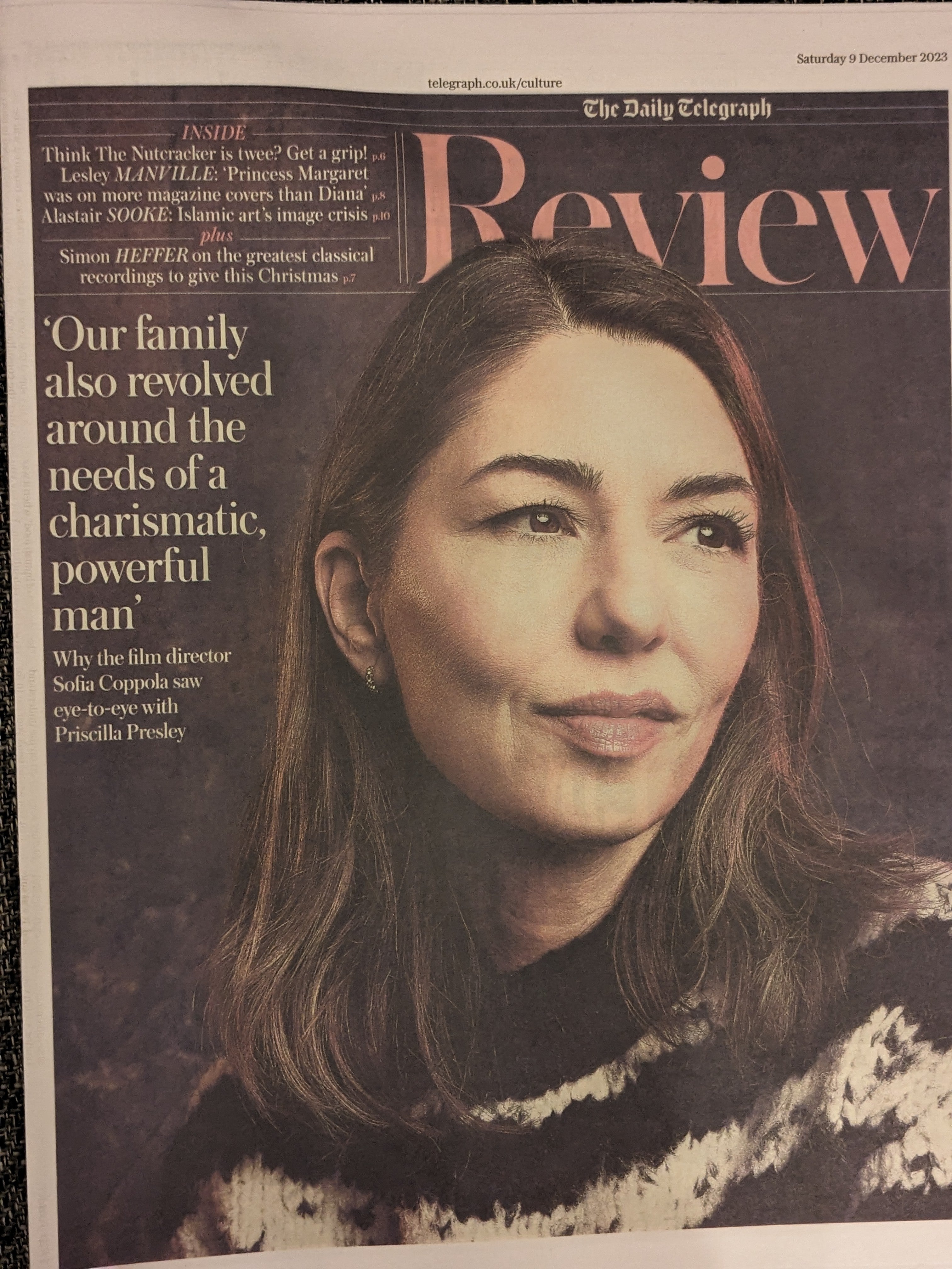 TELEGRAPH REVIEW 09 12 2023 SOFIA COPPOLA Jacob Elordi Priscilla Elvis telegraph-review-09-12-2023-sofia-coppola-jacob-elordi-priscilla-elvis