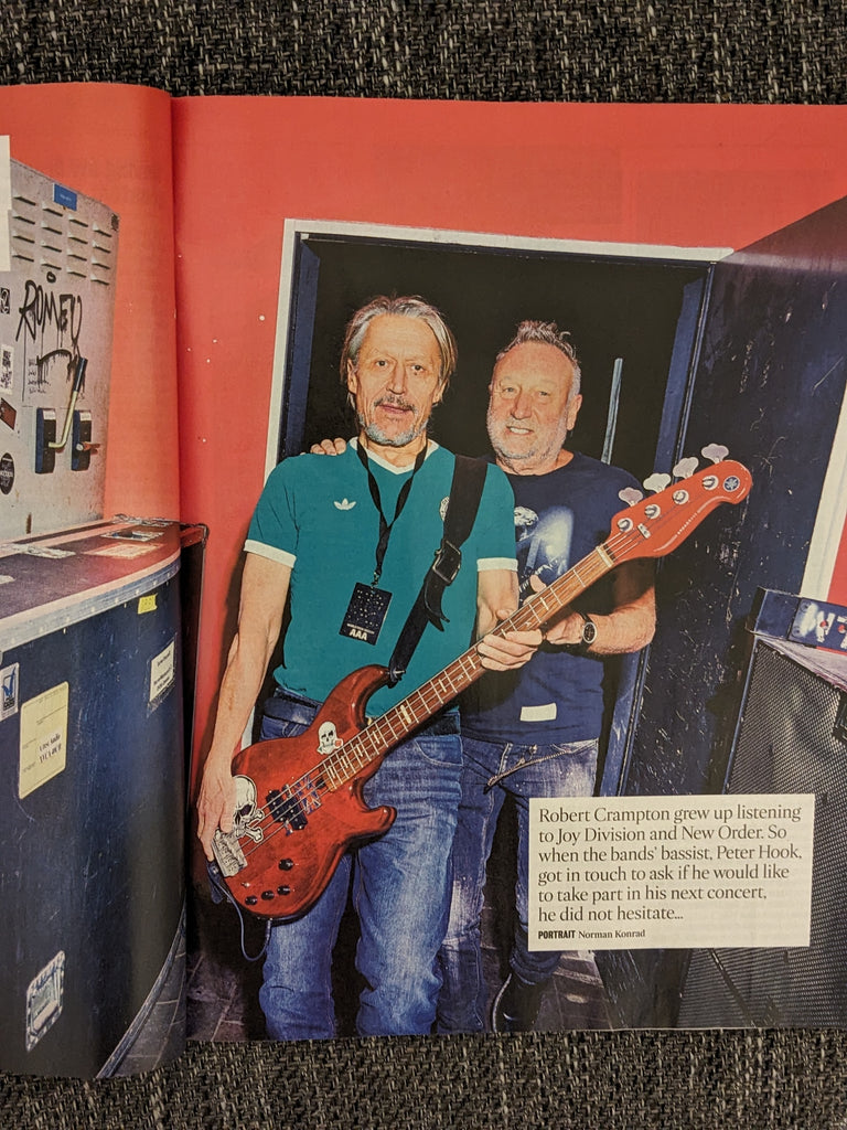TIMES Magazine UK Dec 2023: PETER HOOK interview JOY DIVISION Ian Curtis