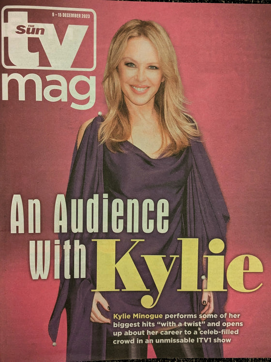 Sun TV Magazine 9-15 December 2023 Kylie Minogue