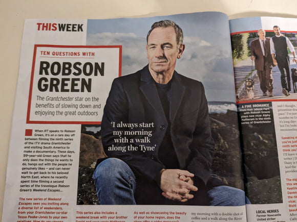 Radio Times Magazine - 6-12 January 2024 - Jamie Dornan Robson Green