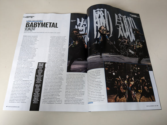 Metal Hammer #383 February 2024 Ville Valo Him Interview - Babymetal