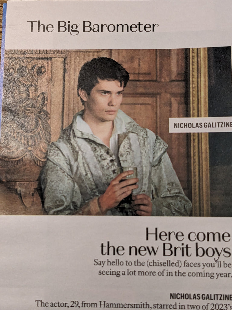 Style Magazine 31/12/2023 KATE MOSS Charlotte Tilbury Nicholas Galitzine