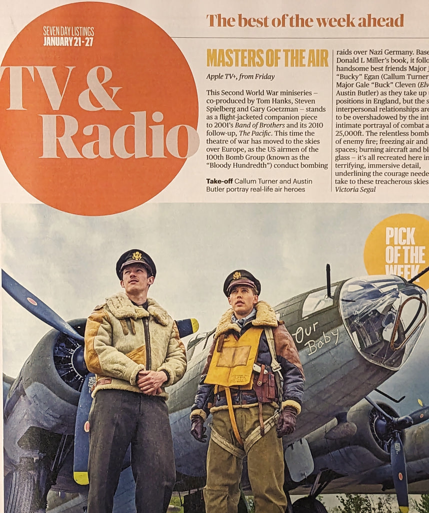 CULTURE Mag 21/01/2024 Austin Butler Masters Of The Air Jack Lowden