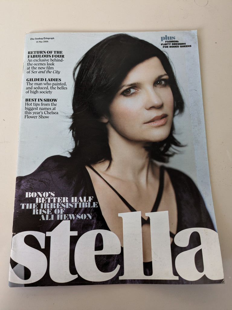 Stella Magazine 18/05/2008 Ali Hewson Bono U2