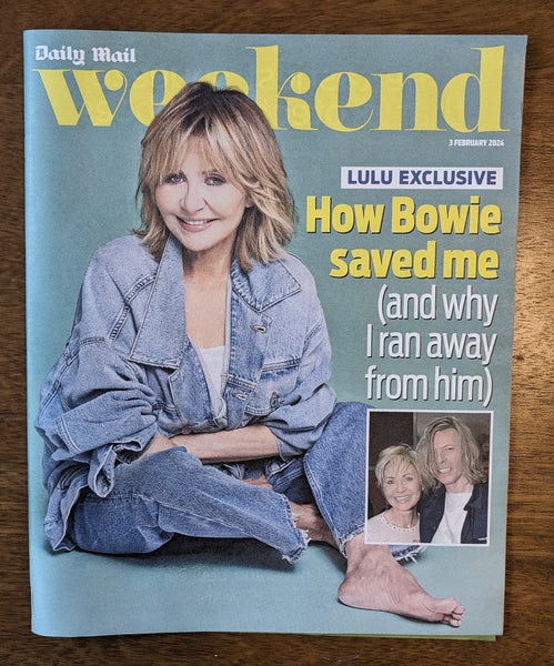 WEEKEND Mag 03/02/2024 LULU Exclusive David Bowie Allen Leech Kara Toi ...