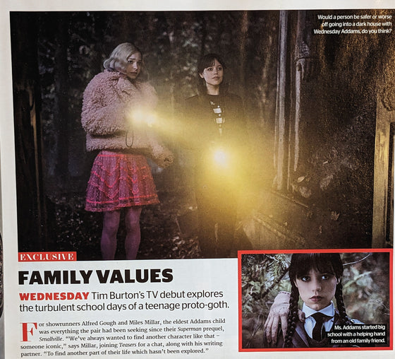 TOTAL FILM Magazine #331 Lily Rose Depp Interview Johnny Depp Jenna Ortega