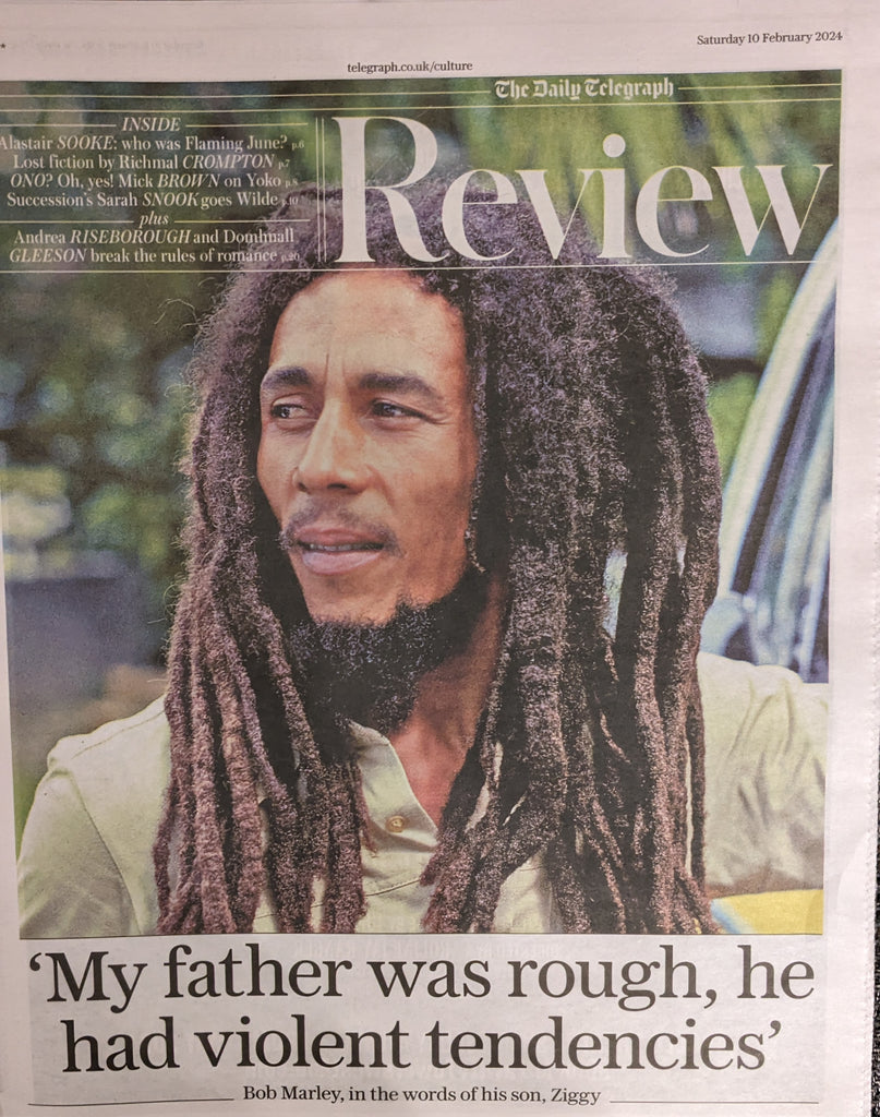 TELEGRAPH REVIEW 10/02/2024 BOB MARLEY Yoko Ono The Beatles