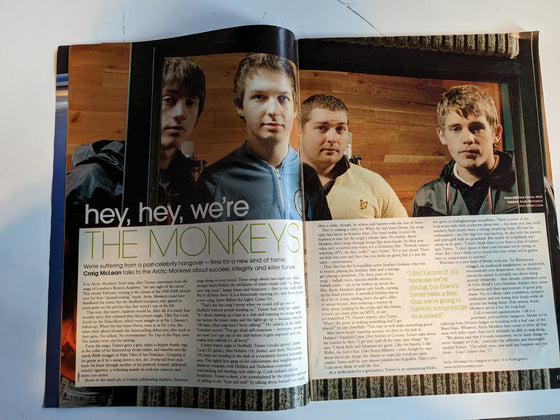 STYLE Magazine 05/03/2006 Arctic Monkeys Alex Turner