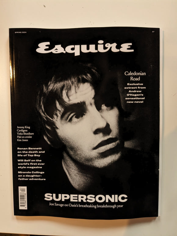 British Esquire magazine Spring 2024 Oasis Liam Gallagher Cover