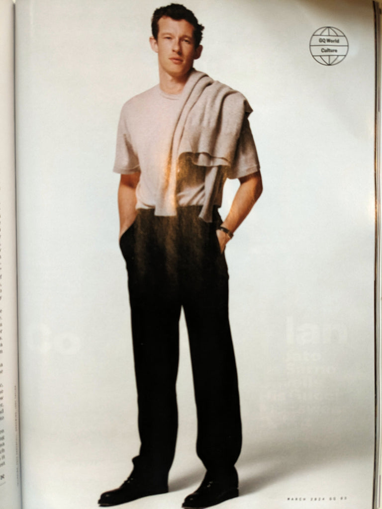 BRITISH GQ March 2024 Callum Turner