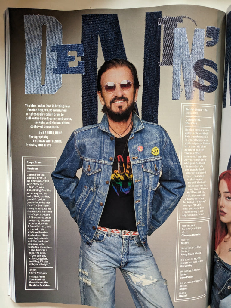 BRITISH GQ March 2024 Ringo Starr The Beatles Tyla Teo Yoo