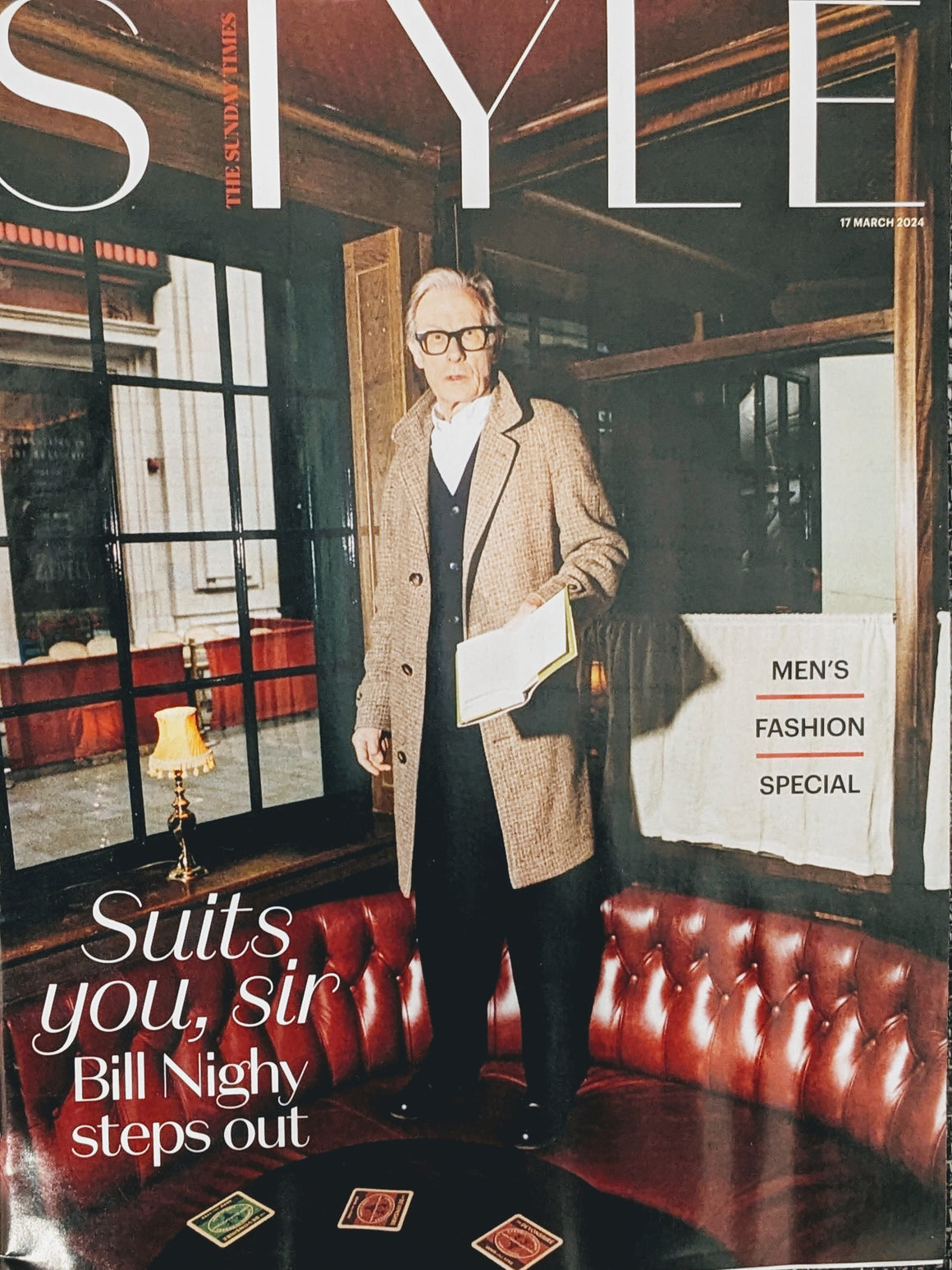 STYLE Magazine 17 March 2024 BILL NIGHY COVER FEATURE David Gandy