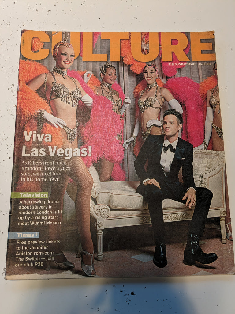 CULTURE magazine 15-August-2010 BRANDON FLOWERS The Killers