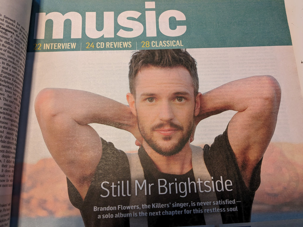 CULTURE magazine 15-August-2010 BRANDON FLOWERS The Killers