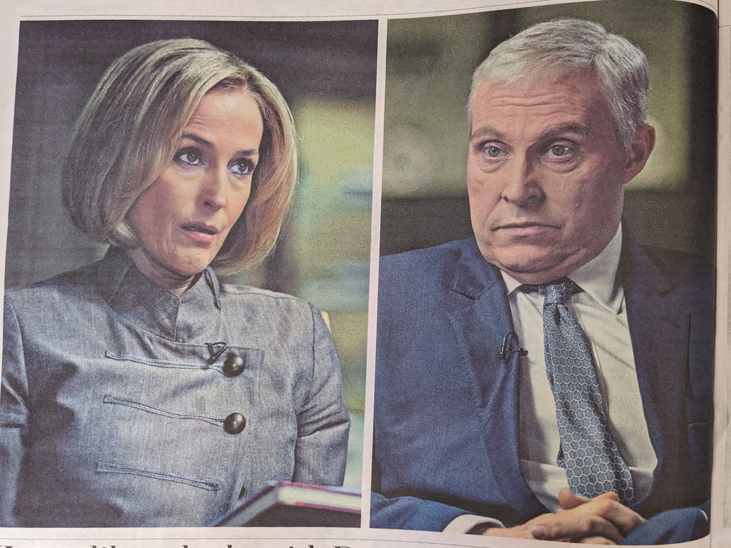 Telegraph Review March 30 2024 Gillian Anderson Rufus Sewell Kyle MacLachlan