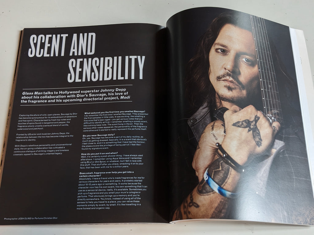 Glass Man Issue 56 Johnny Depp