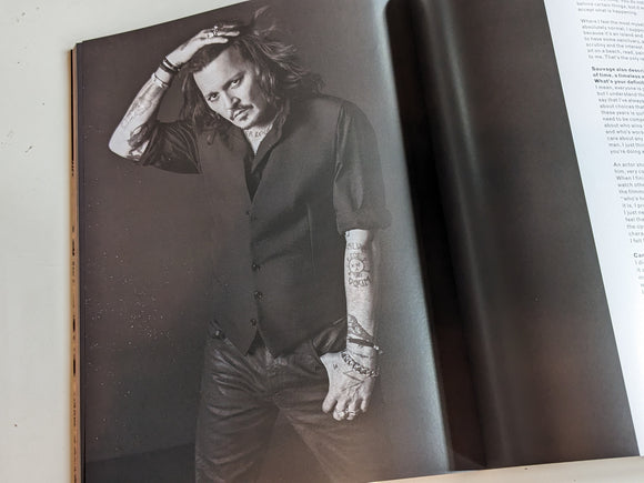 Glass Man Issue 56 Johnny Depp