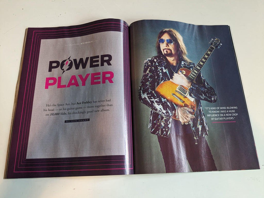Guitar Player April 2024 Lenny Kravitz Ace Frehley Kiss