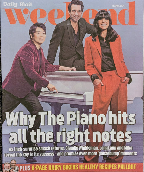 WEEKEND Magazine 20/04/2024 MIKA Lang Lang Claudia Winkleman ...