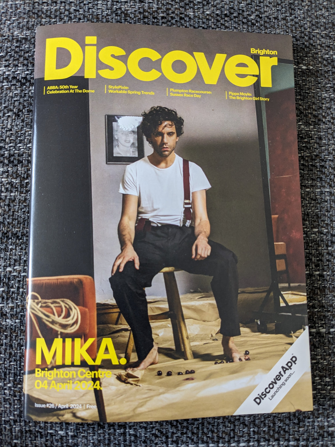 Discover Magazine April 2024 Mia Cover