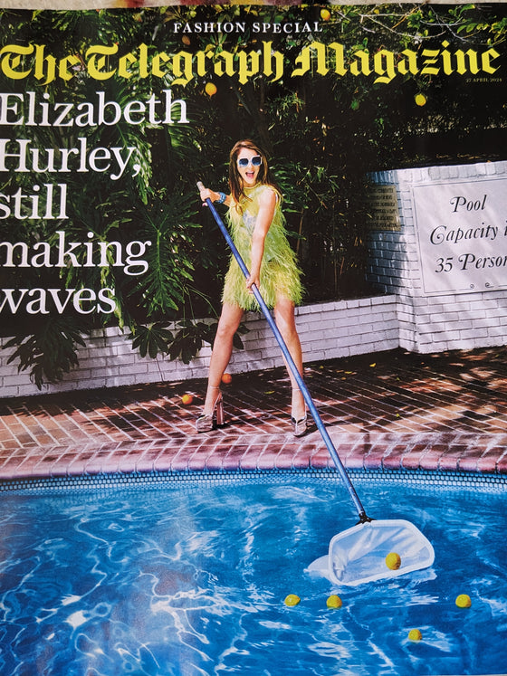 TELEGRAPH Magazine 04/2024 ELIZABETH HURLEY COVER FEATURE Liz