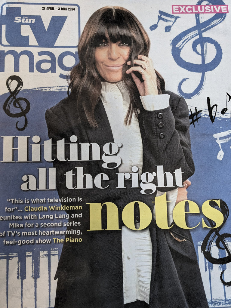 SUN TV Magazine 27/04/2024 MIKA Lang Lang Claudia Winkleman