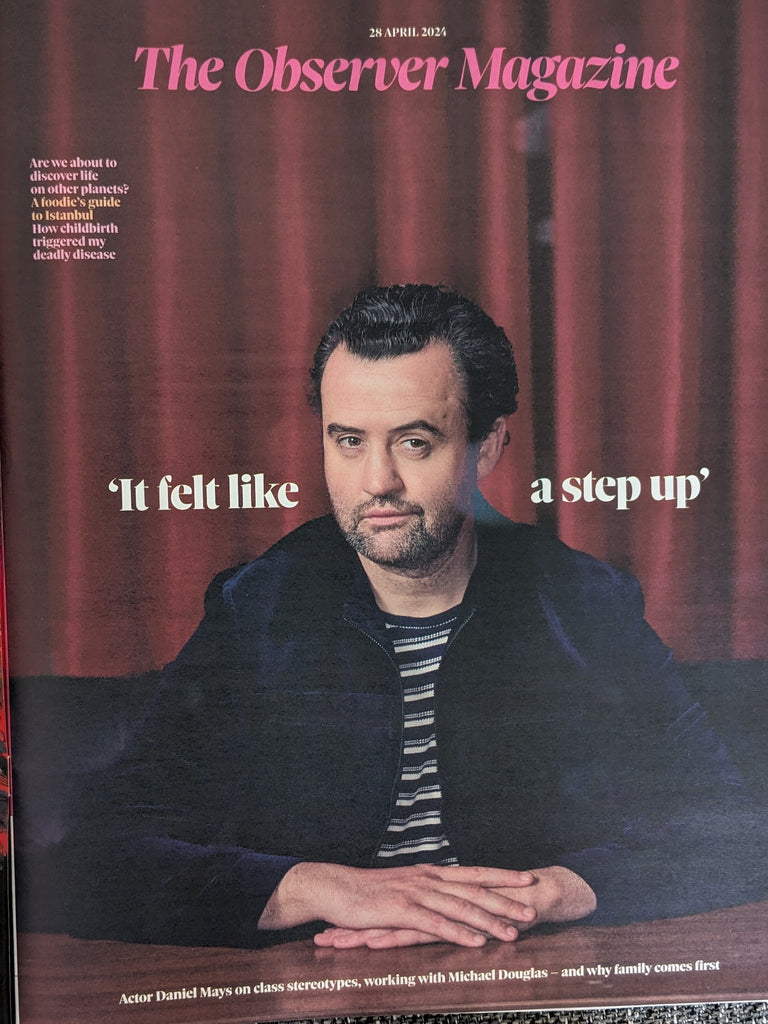 OBSERVER magazine 28 April 2024 Richard Armitage Red Eye Daniel Mays