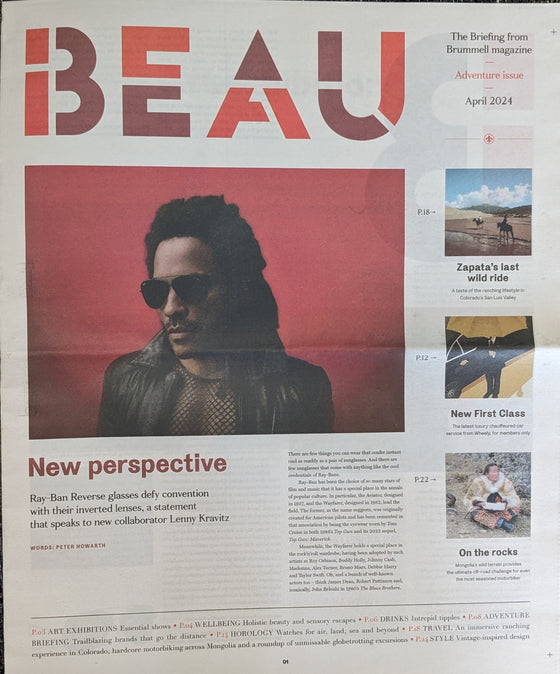 BEAU Supplement April 2024 Lenny Kravitz