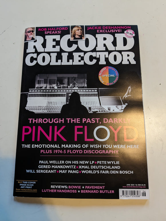 RECORD COLLECTOR Magazine June 2024 #558 PINK FLOYD Paul Weller Jackie Deshannon