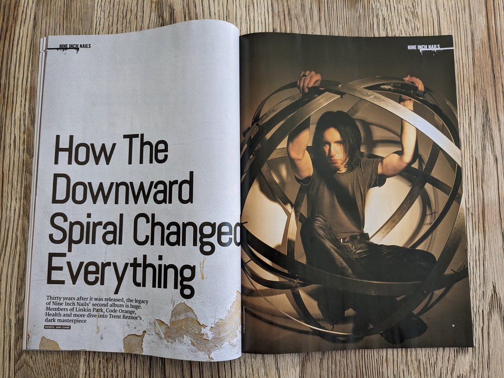 Metal Hammer #385 April 2024 Nine Inch Nails Downward Spiral