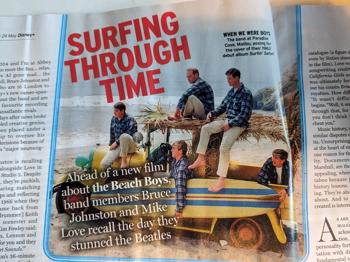 Radio Times magazine May 2024 The Beatles V The Beach Boys
