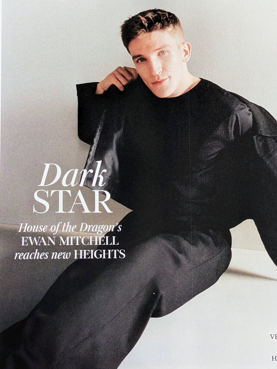 BRITISH Vogue Magazine June 2024: Ewan Mitchell