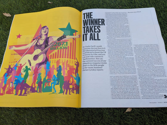 GUARDIAN SATURDAY Magazine 01/06/2024 TAYLOR SWIFT SHAZNAY LEWIS