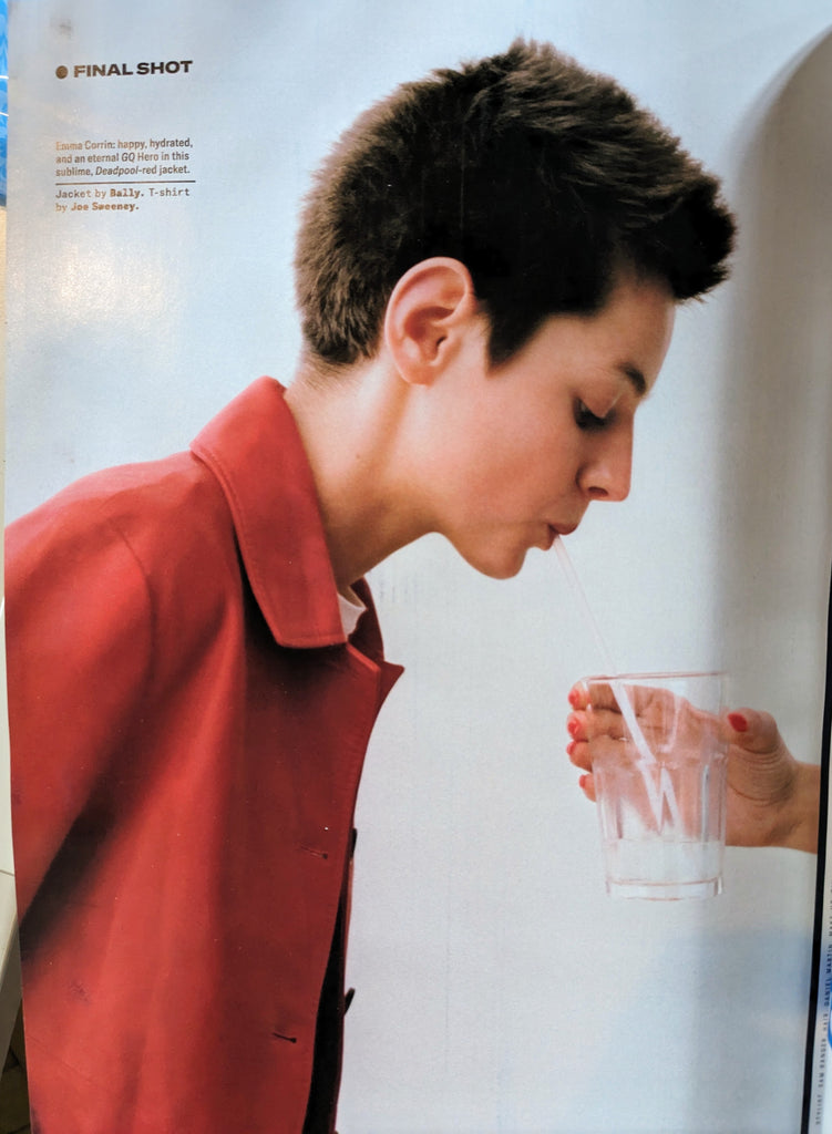 BRITISH GQ Magazine June/July 2024 Emma Corrin