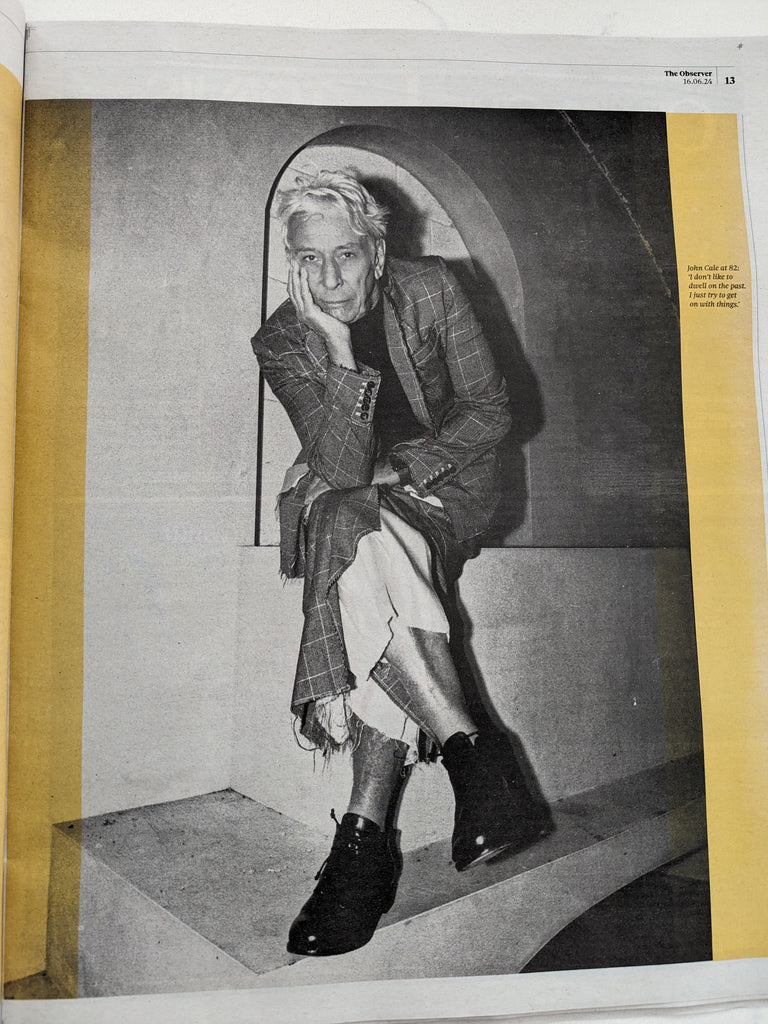 OBSERVER NEW REVIEW 16/06/2024 LILY ALLEN John Cale Velvet Underground