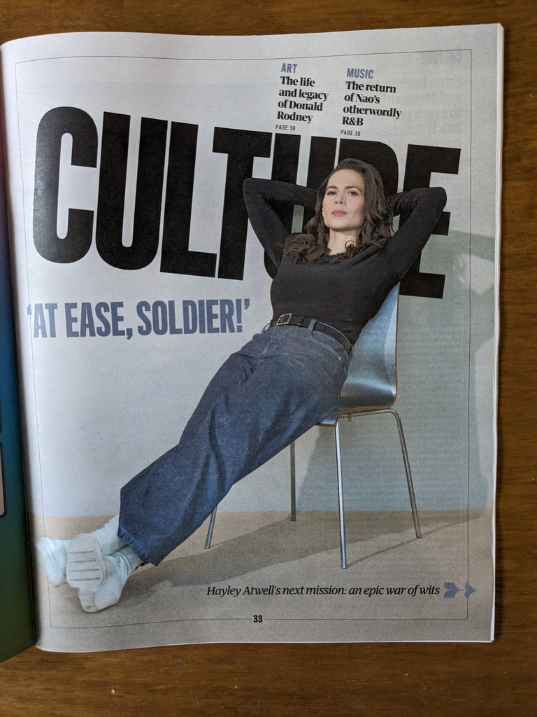 GUARDIAN SATURDAY MAGAZINE - February 1 2025 Hayley Atwell