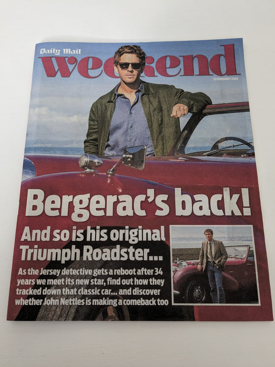 WEEKEND Magazine 15/02/2024 BERGERAC John Nettles Damien Molony