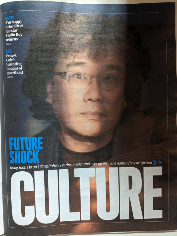 GUARDIAN SATURDAY Magazine 22/02/2024 BONG JOON HO Robert Pattinson Mos Def