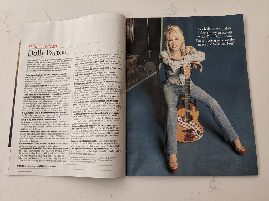 TIMES Magazine 05-APRIL-2025 DOLLY PARTON