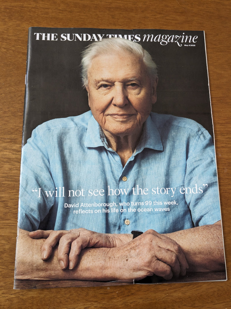 Sunday Times Magazine May 4 2025 Sir David Attenborough Wu Qian Alexander Sitkovetsky