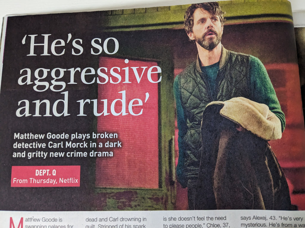 Love TV Magazine 24 May 2025 Matthew Goode Dept. Q