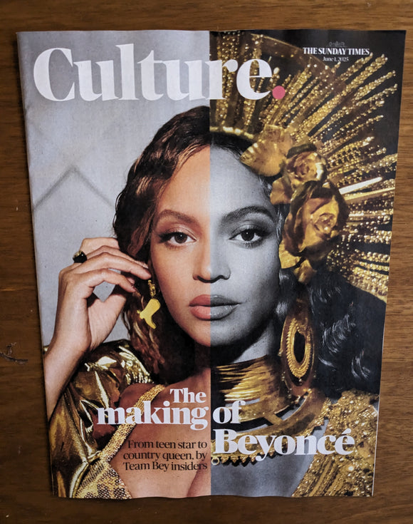 Culture Magazine 1st June 2025 Beyonce Knowles cover