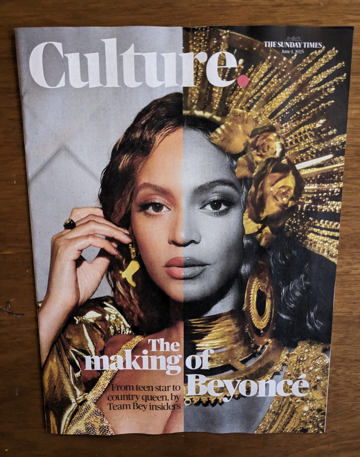 Culture Magazine 1st June 2025 Beyonce Knowles cover