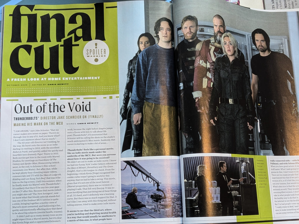 Empire Magazine October 2025: Nicholas Galitzine Sebastian Stan Thunderbolts