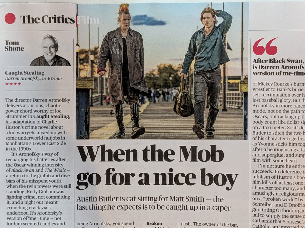 STEPHEN KING - SUNDAY TIMES CULTURE MAGAZINE 31 AUGUST 2025 Austin Butler