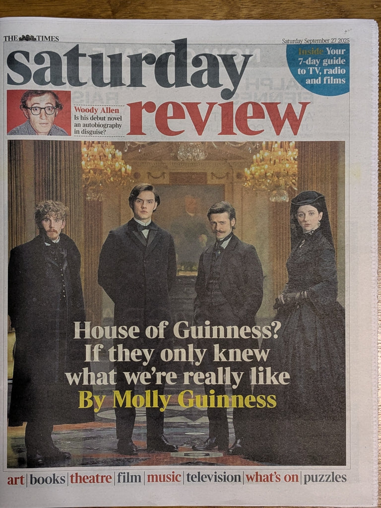 Times Saturday Review 27-September 2025 LOUIS PARTRIDGE Jodie Whittaker Genesis