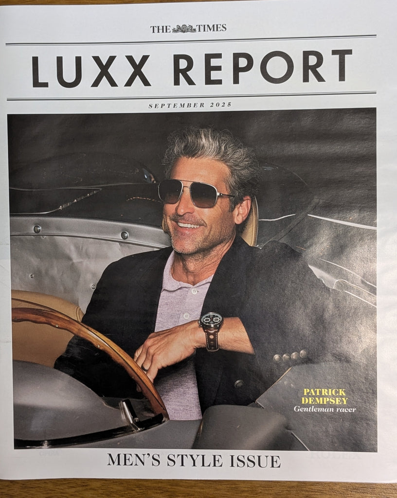 THE TIMES LUXX REPORT September 2025 Patrick Dempsey